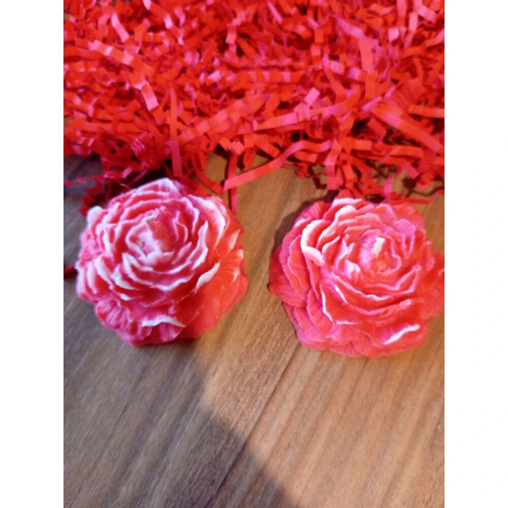 2 Adet Şakayık Çiçeği Mum