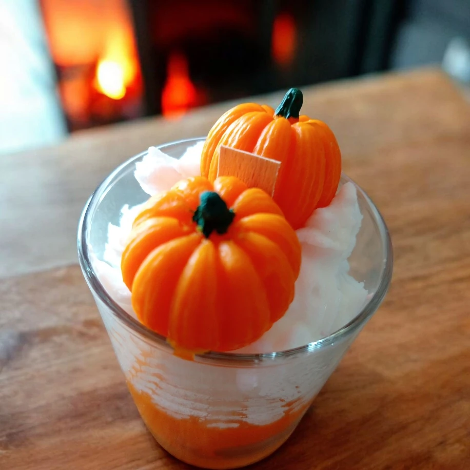 Balkabağı Kokulu Mum