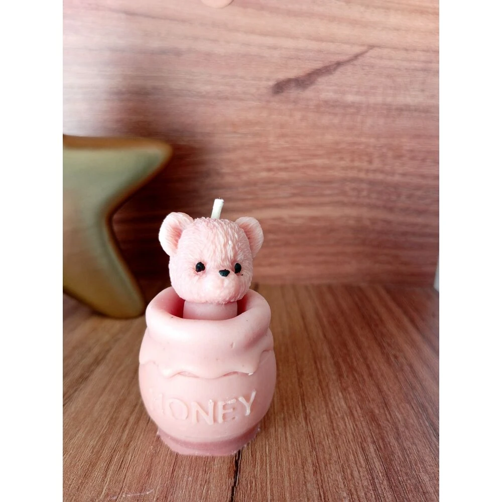 Mini Ayıcık Mum