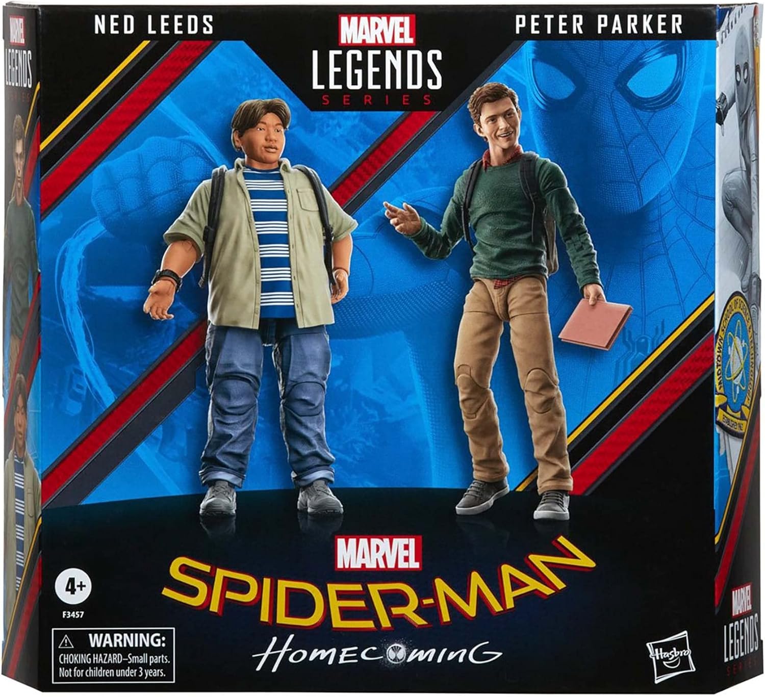 Spider-Man Marvel Legends Series 60th Anniversary Peter Parker and Ned Leeds