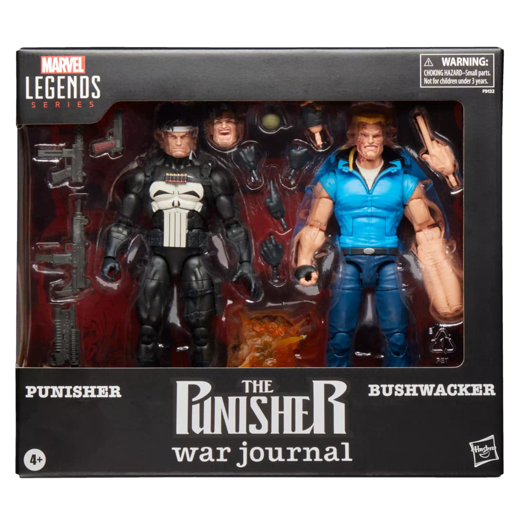 マーベルレジェンド Punisher War Journal Marvel Legends The Punisher War Journal Punisher and Bushwacker