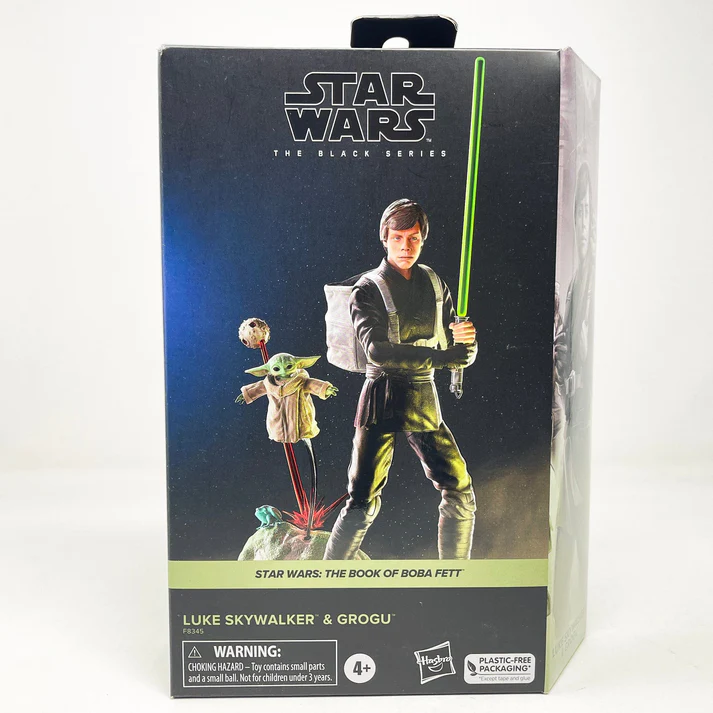 Hasbro Star Wars The Black Series Book of Boba Fett -Luke Skywalker ve Grogu