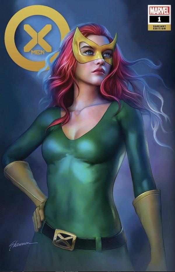 X-Men #1 (2021) Shannon Maer Jean Grey Variant Cover