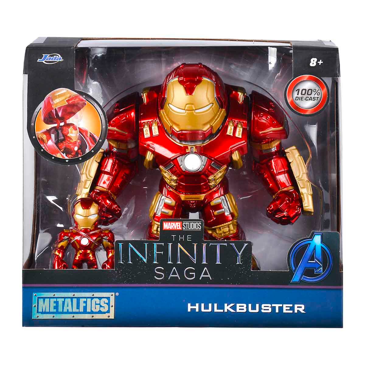 Marvel Die Cast Hulkbuster & Iron Man Figür Seti (Die-Cast)