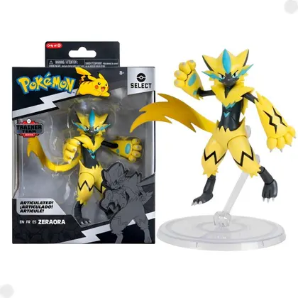 Pokemon Select Series Trainer Team Series Zeraora Exclusive
