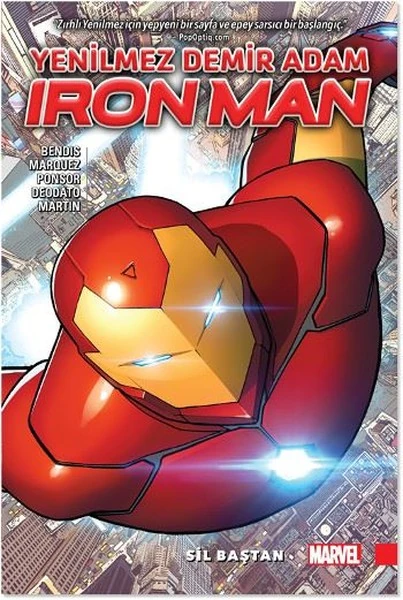 Iron Man Yenilmez Demir Adam Sil Baştan #1-6