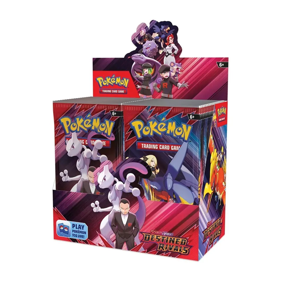 英語版未開封ポケモンカード 151 & Destined Rivalsセット Destined Rivals Booster Box (İngilizce)