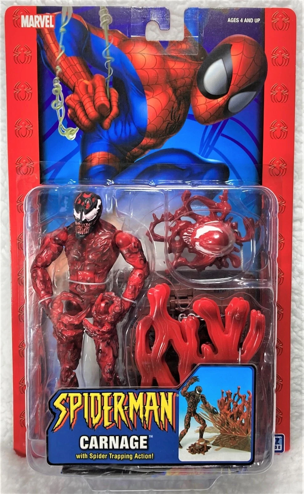 Toy Biz Carnage with Trapping Action