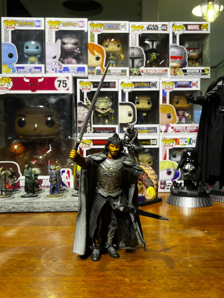 ToyBiz Lord Of The Rings Aragorn King Of Gondor Aksiyon Figür (Kutusuz)