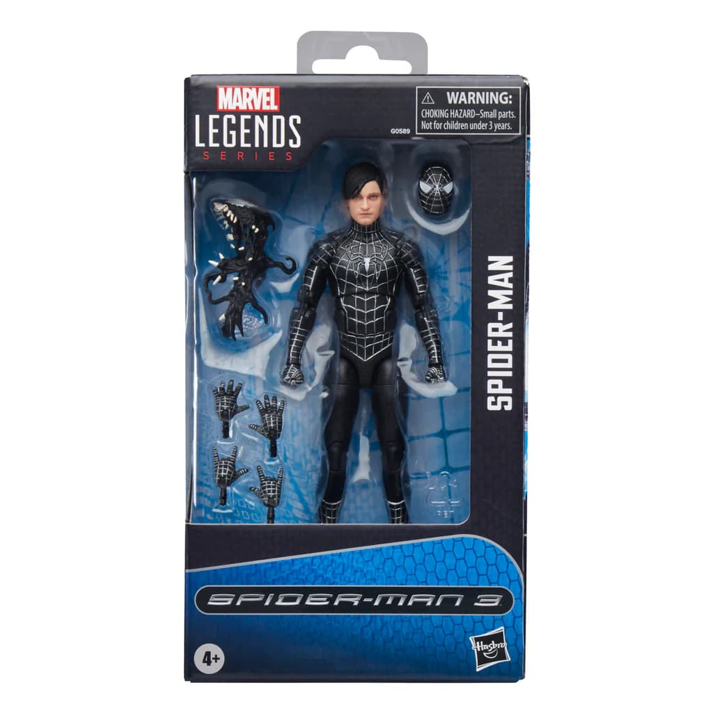 Marvel Legends SpiderMan 3 Movie Series: Black Suit Spider-Man