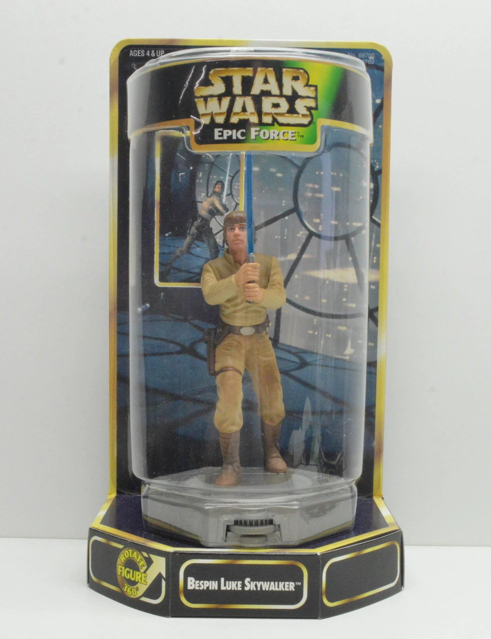 Kenner Toys Rare Vintage 360° Dönen Platformlu Diorama (1997) Bespin Luke Skywalker