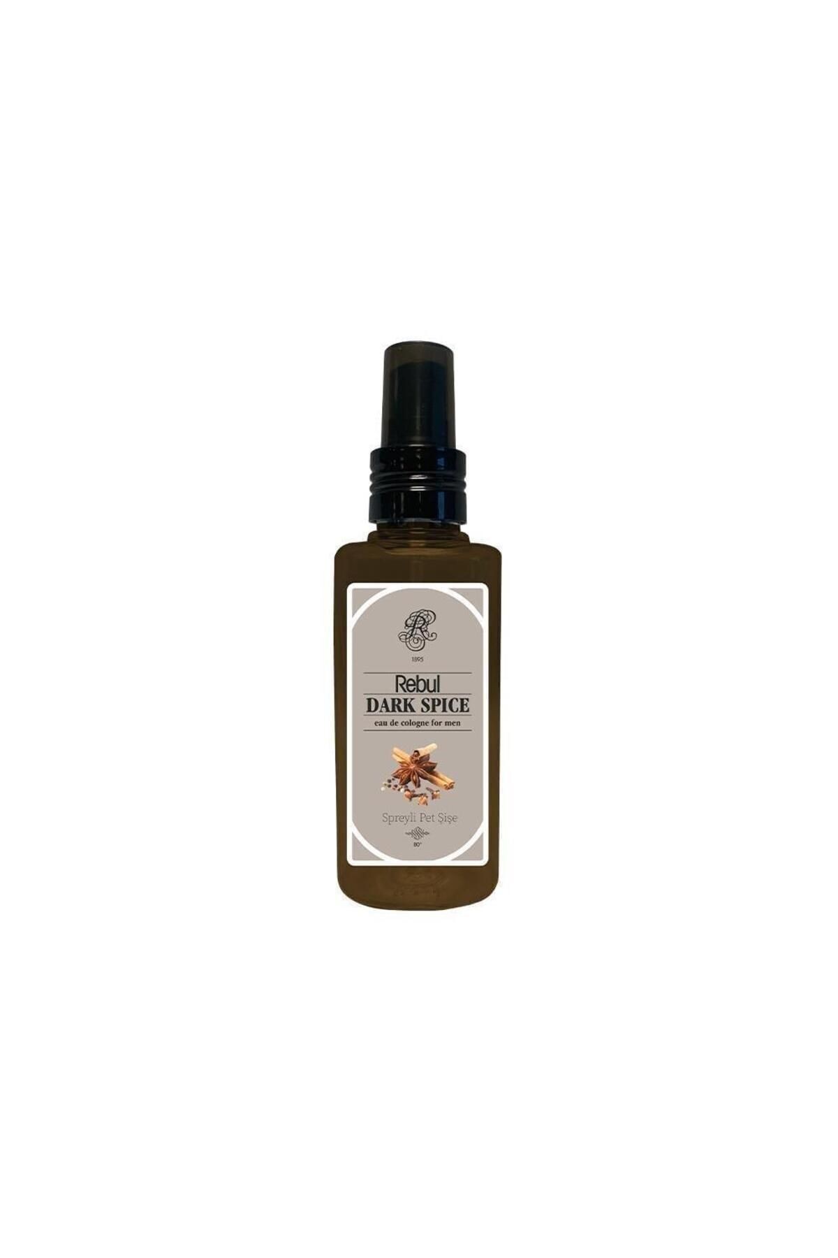 Rebul Kolonya 125 Ml Dark Spice Spreyli Pet Kutulu*12