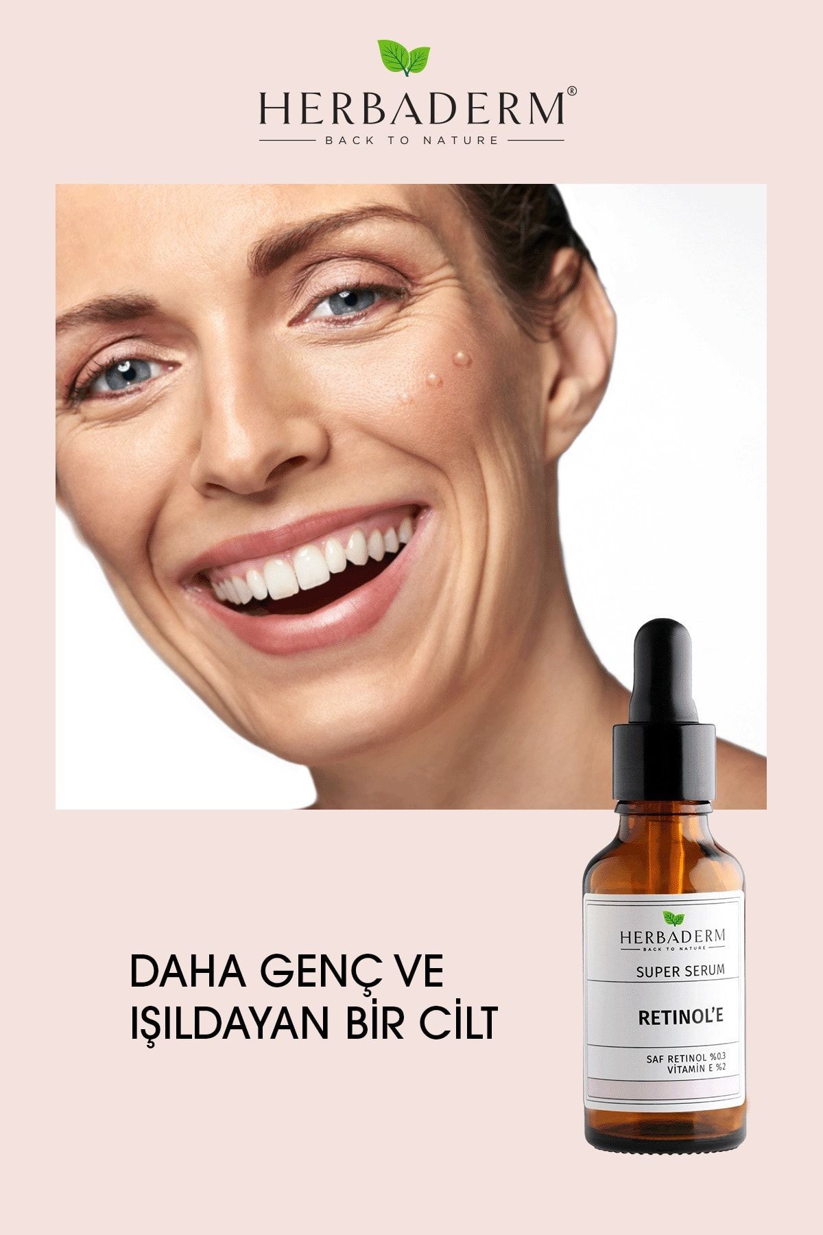 HERBADERM SUPERSERUM SAF RETINOL %0,3 VITAMIN-E %2