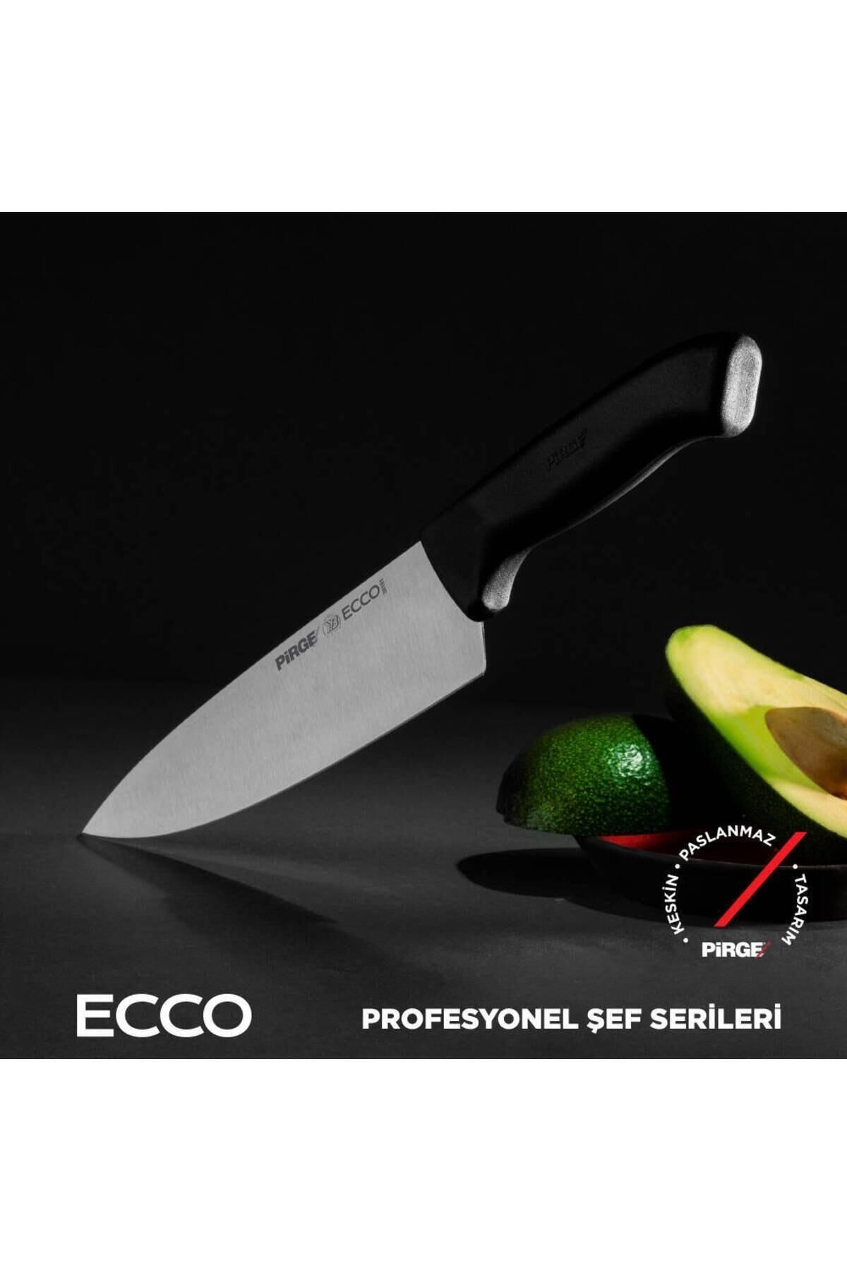 ECCO ŞEF BIÇAĞI 19 CM SİYAH 38160