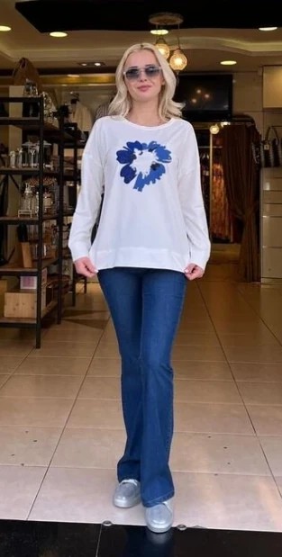 LAL SWEATSHİRT