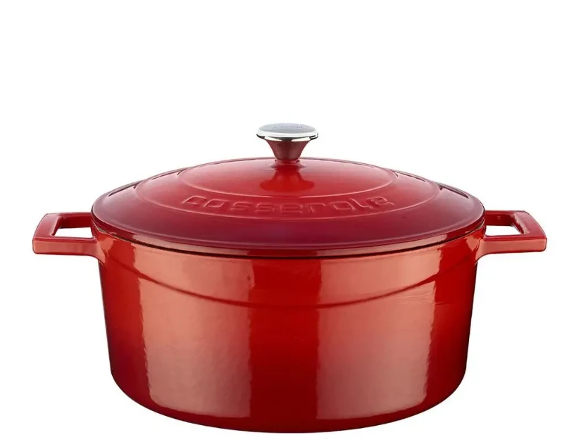 YUVARLAK TENCERE Ç24 FOLK KIRMIZI .LVYTC24K1R