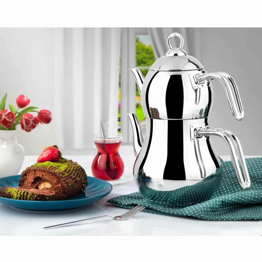 LİNES ŞAHMERAN ÇAYDANLIK METAL KULP 2 NO MİNİ BOY