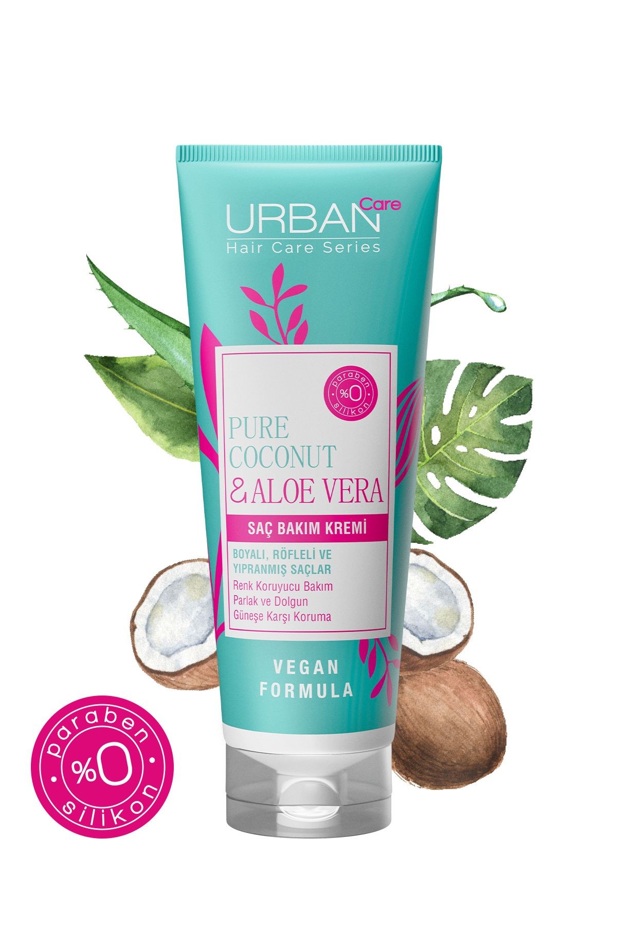 Urban Care Saç Kremi 250 Ml Pure Coconut ve Aloe Vera*24