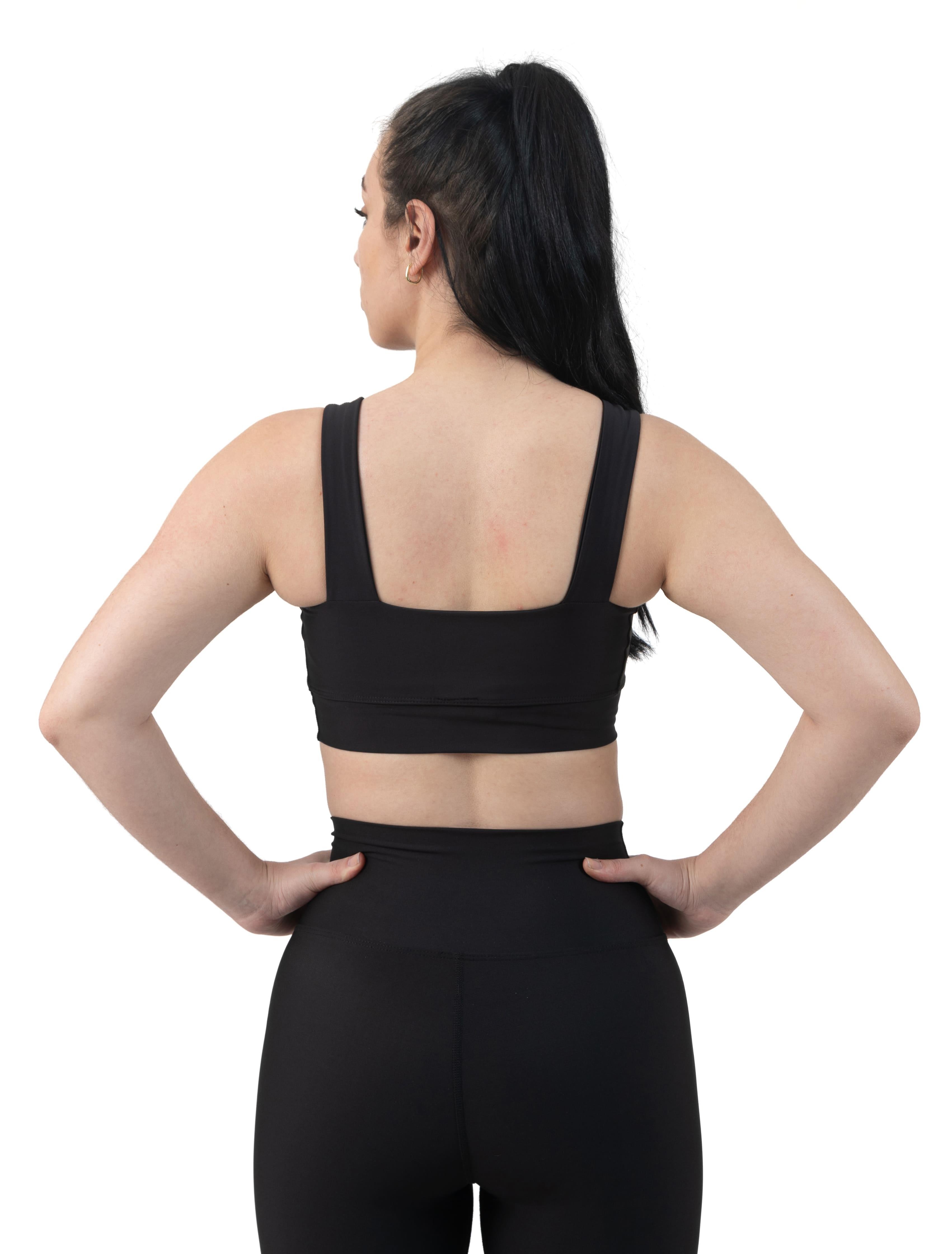Square Neck Spor Büstiyer