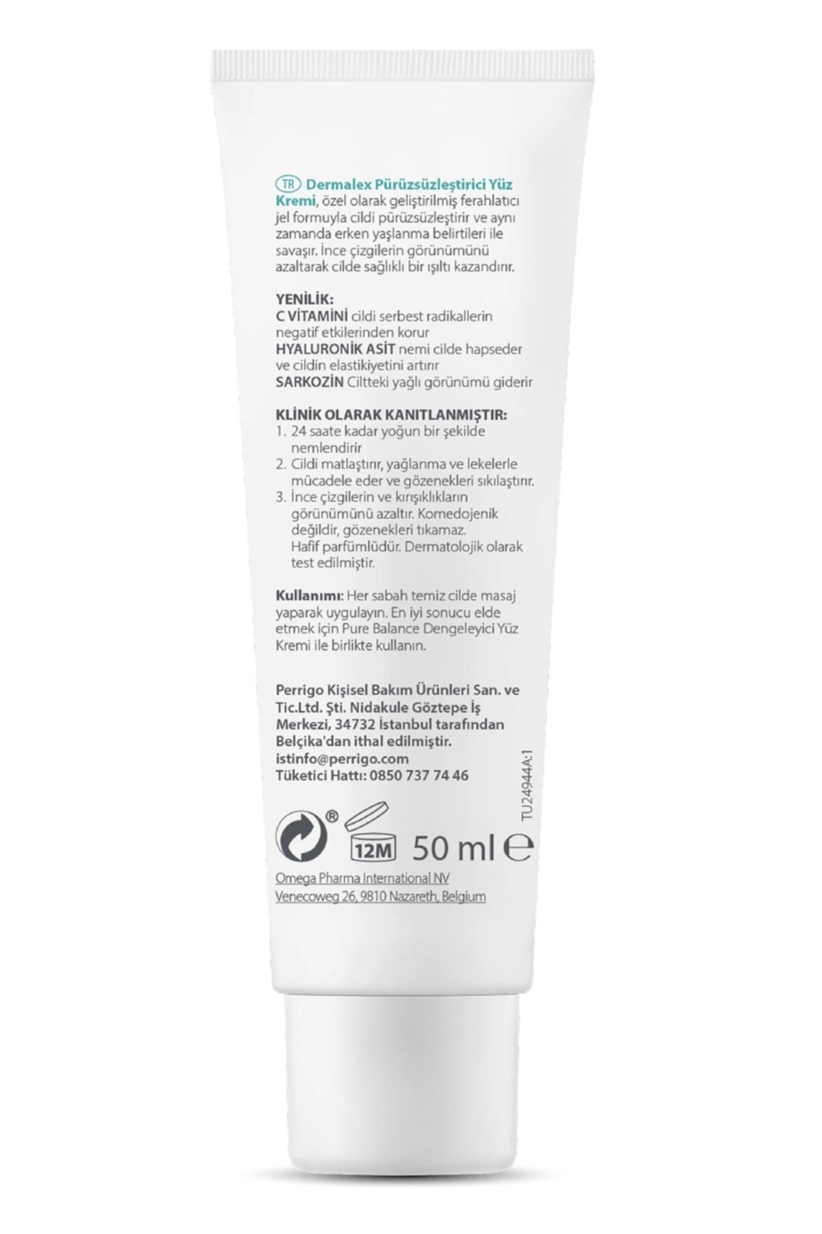 Dermalex Pure Balance50 Ml Pürüzsüzleştirici Krem*36