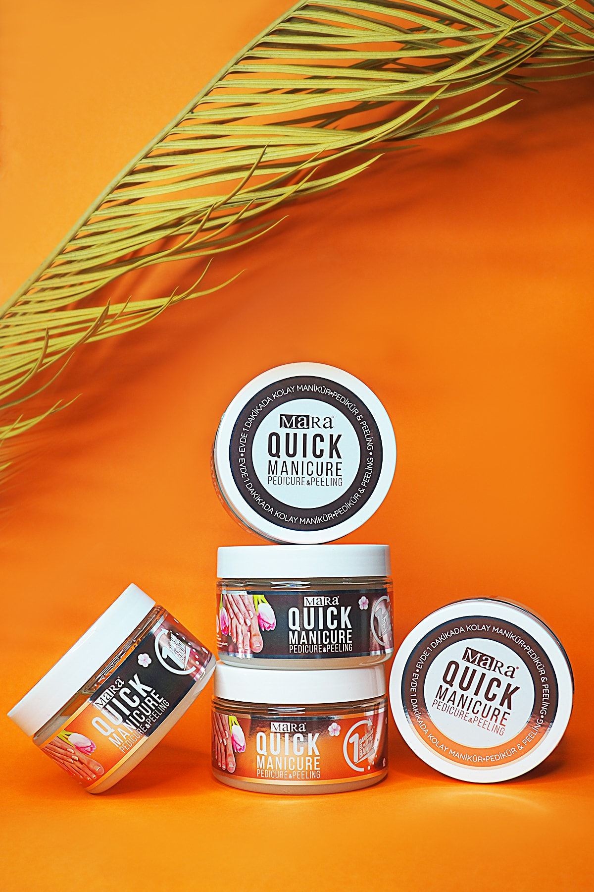 MARA KOLAY MANIKUR&PEDIKUR PEELING 300 g/QUICK MANICURE&PEDICURE PEELING-300 g
