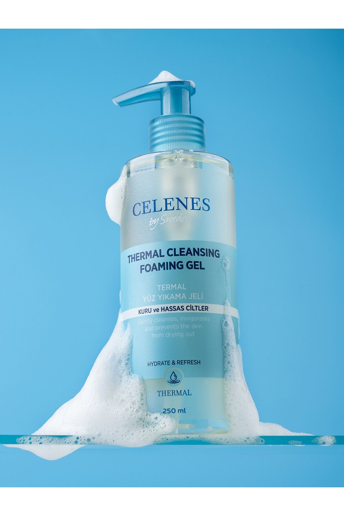 Celenes Thermal Temizleme Suyu 250 Ml Misel Kuru/Hassas Ciltler *36