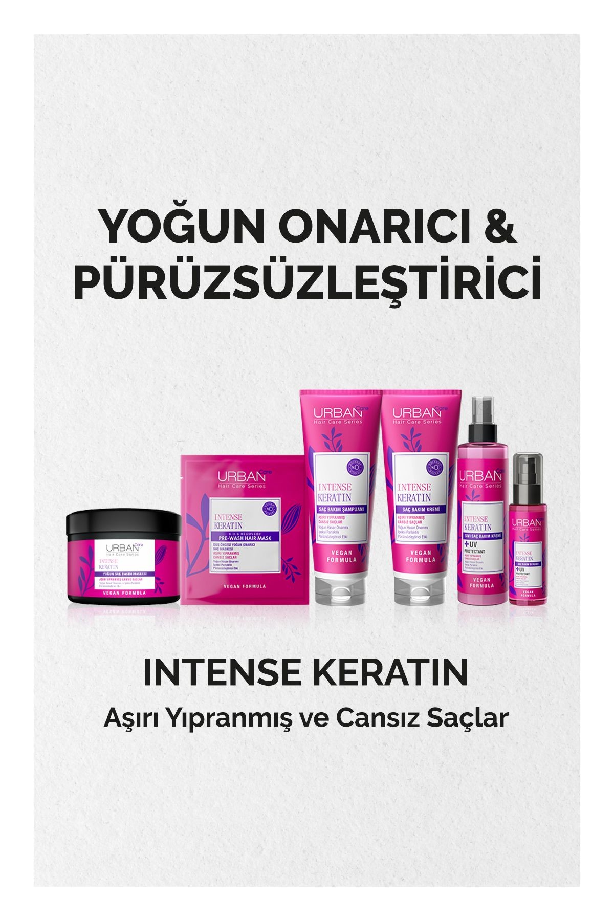 Urban Intense Keratin Saç Bakım Kremi