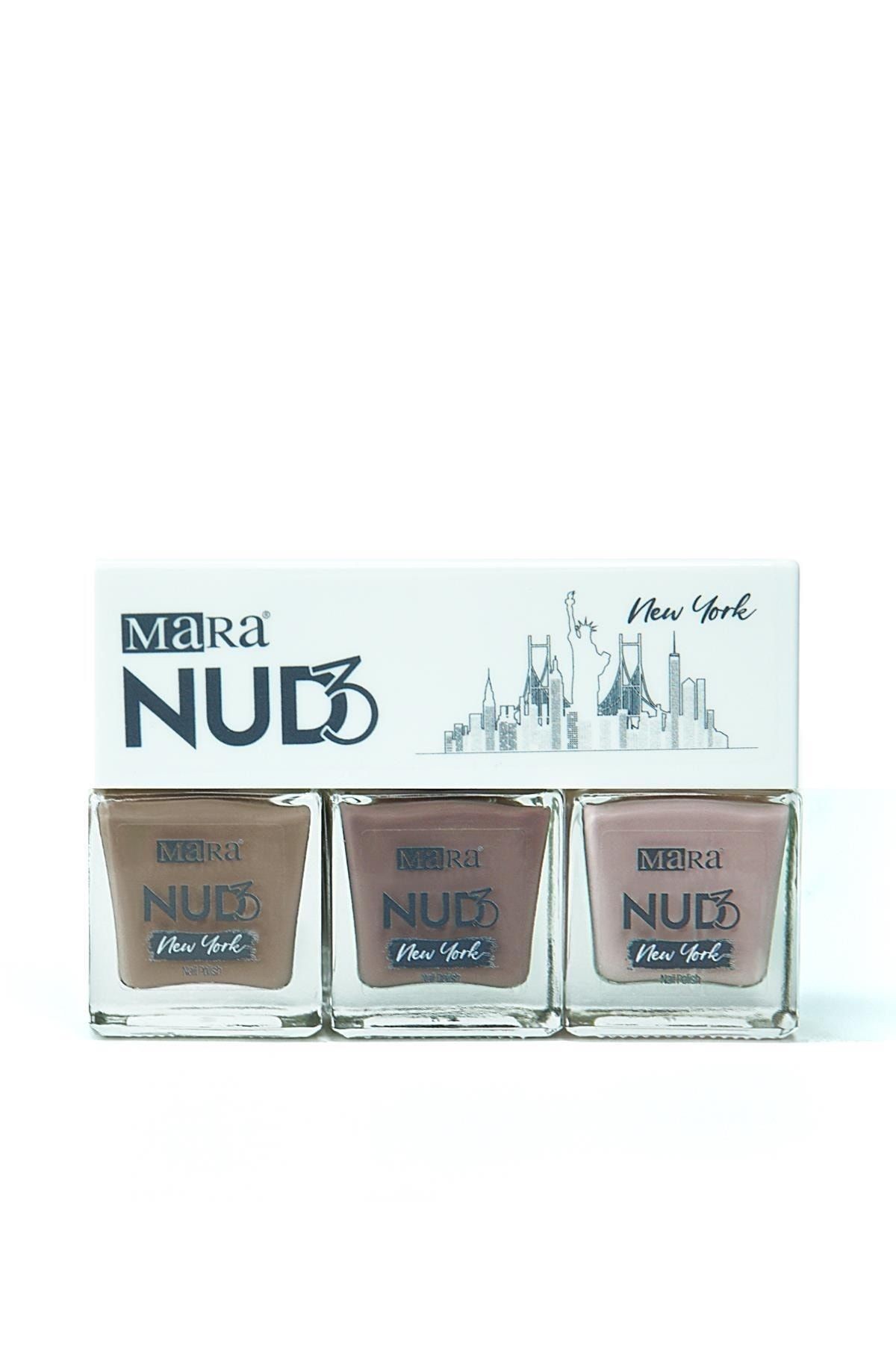 MARA NUDE NEW YORK OJE SET - 3*8 ML