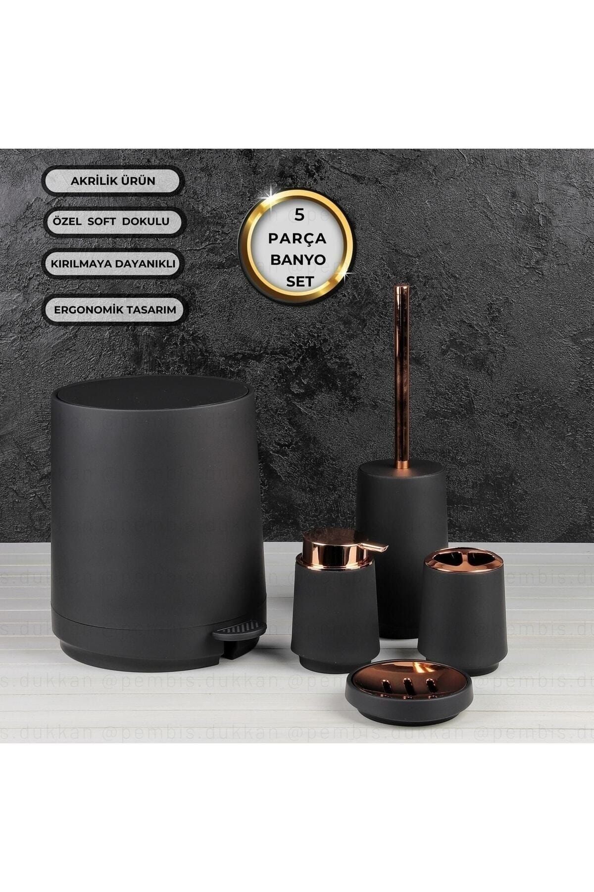 AROW PİAZZA AKRİLİK 5 PRÇ BANYO SETİ 4 3665