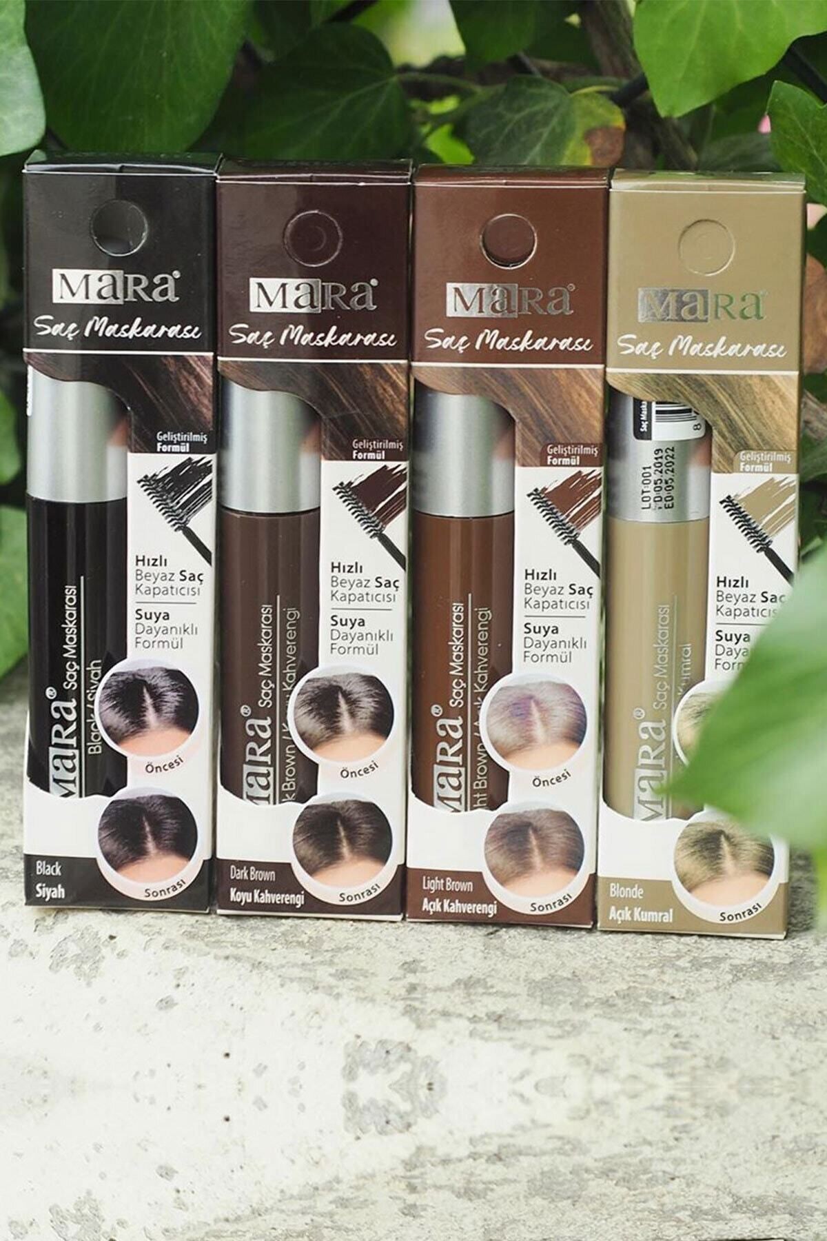 Mara Hair Mascara - Light*48 açık kumral