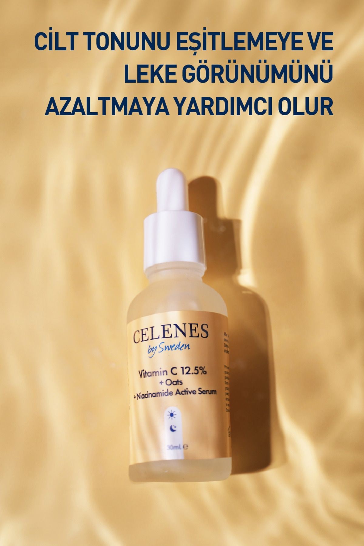 Celenes Serum 30 Ml Vitamin C 12,5%+Oats + Niacinamide*36