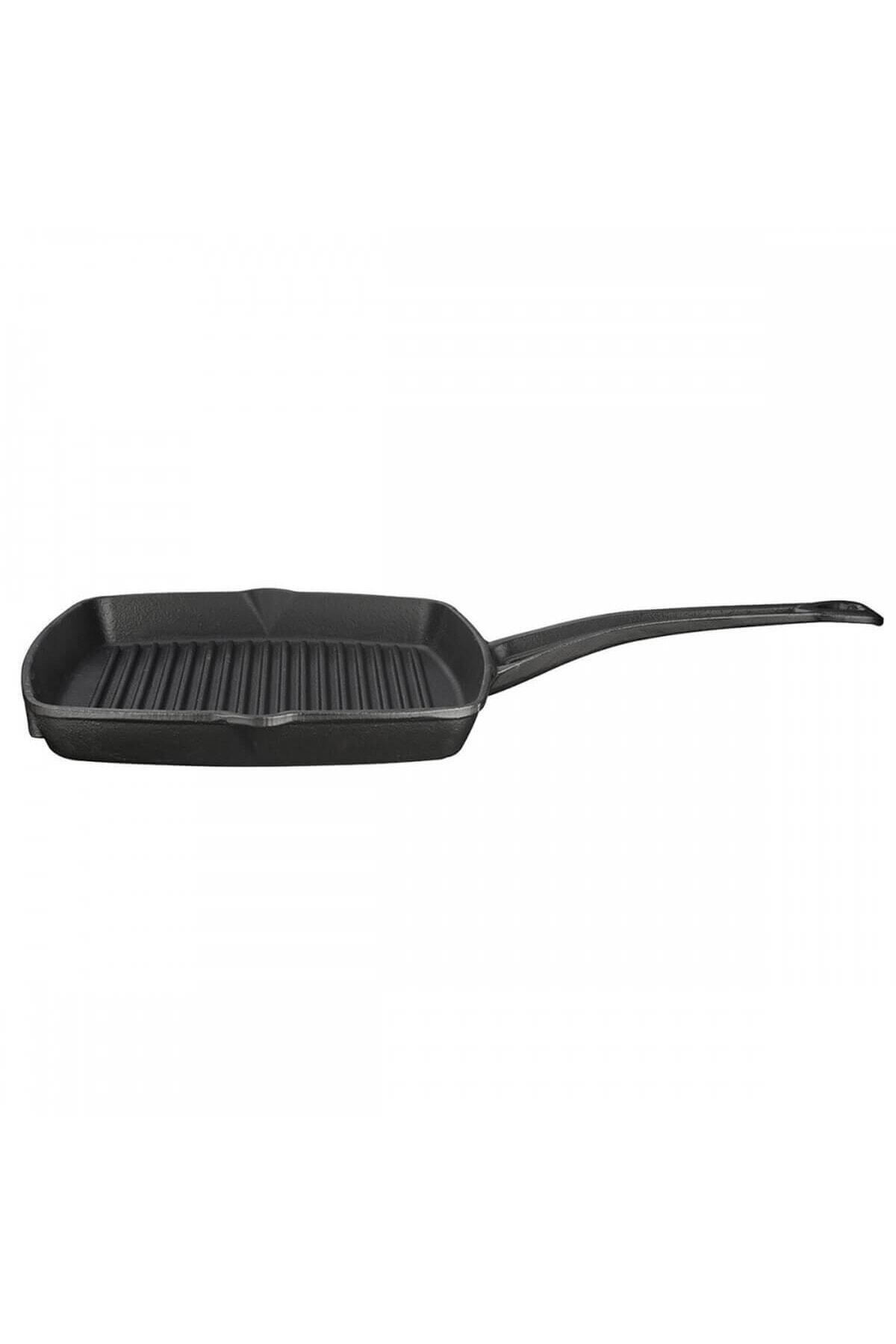METAL SAPLI IZGARA TAVA 26X26 KALP FİGÜRLÜ