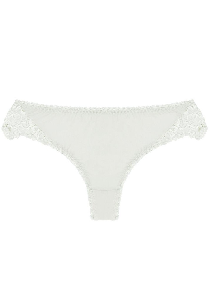 ÖNÜ KUMAŞ ARKASI DANTEL SLIP KÜLOT