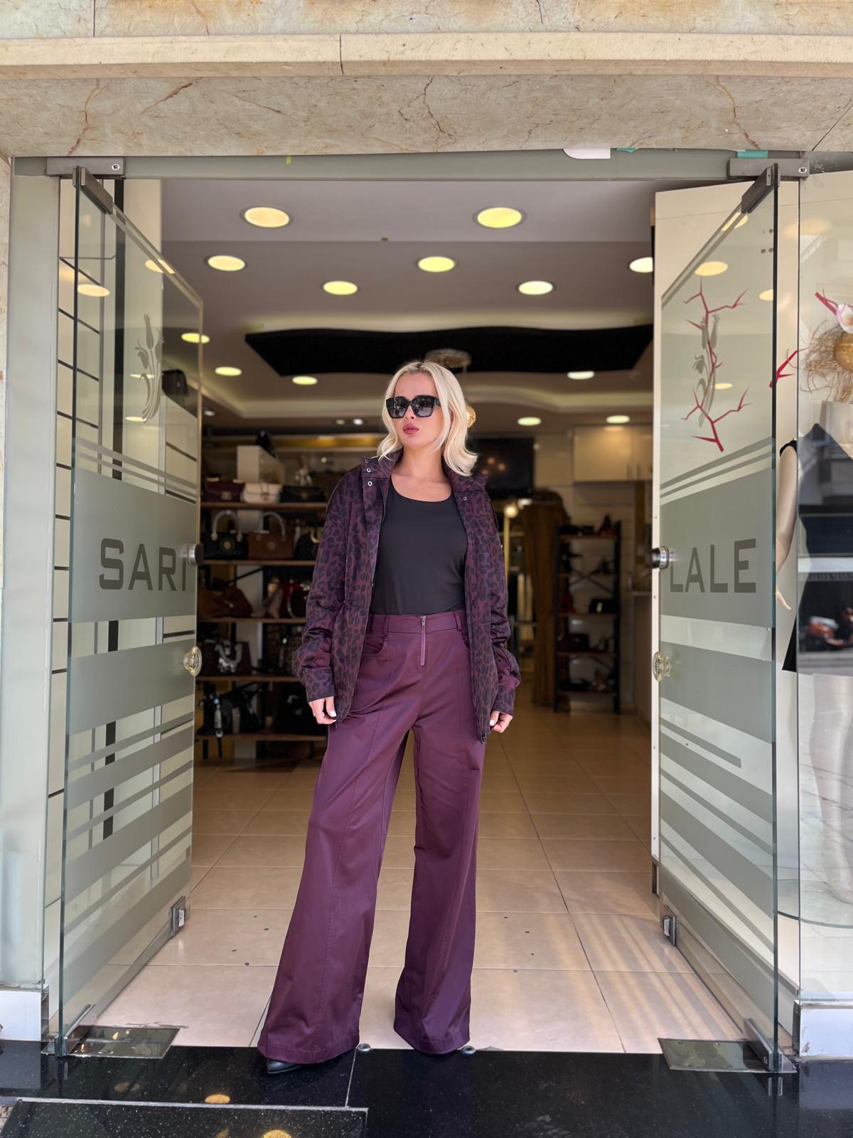 PARAŞÜT KUMAŞ FERMUAR DETAYLI PANTOLON