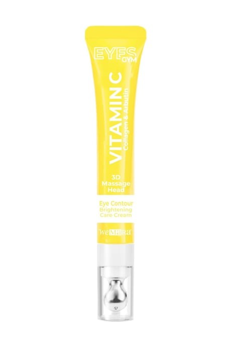WEMARA VİTAMİN C & BRİGHTENİNG (SARI) MASAJ BAŞLIKLI GÖZ KREMİ 18 ML