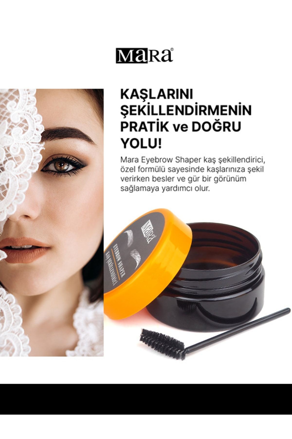 Mara Mara Eyebrow Shaper Kas Sekillendirici - 50 ml*48