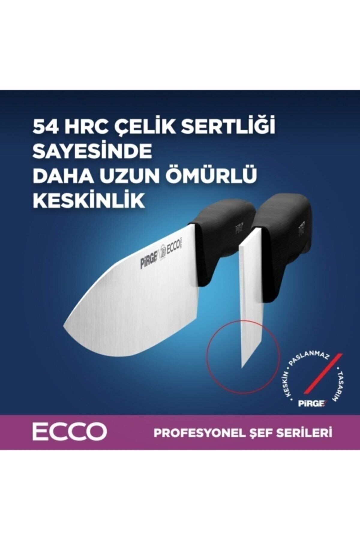 ECCO ÇANTALI 5'Lİ BIÇAK SETİ SİYAH 38402