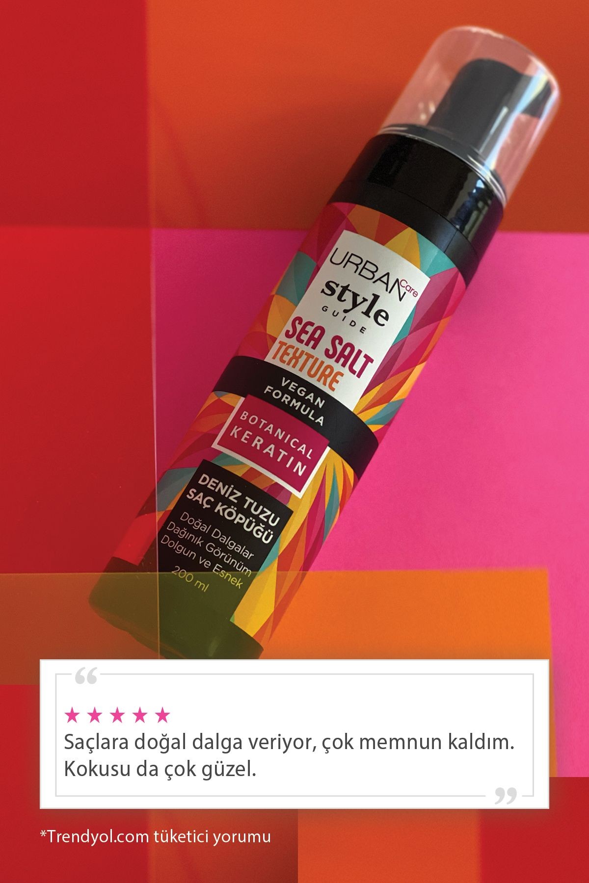 Urban Care Style Guide Saç Köpük 200 Ml Sea Salt*24