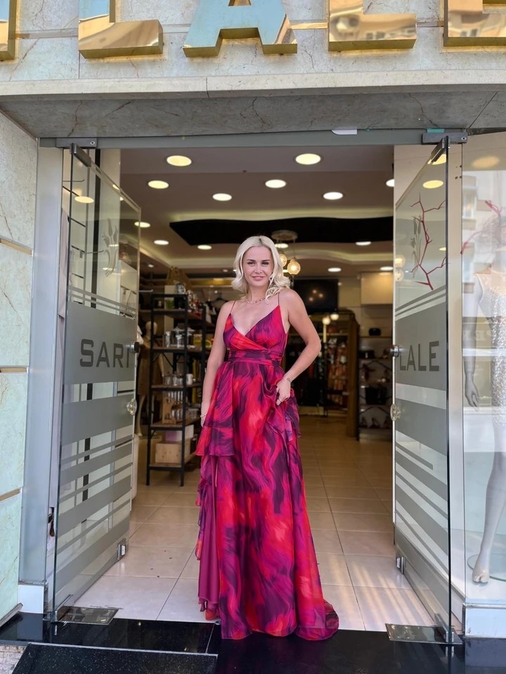ELBİSE EMPIRME KATKAT Evafashion
