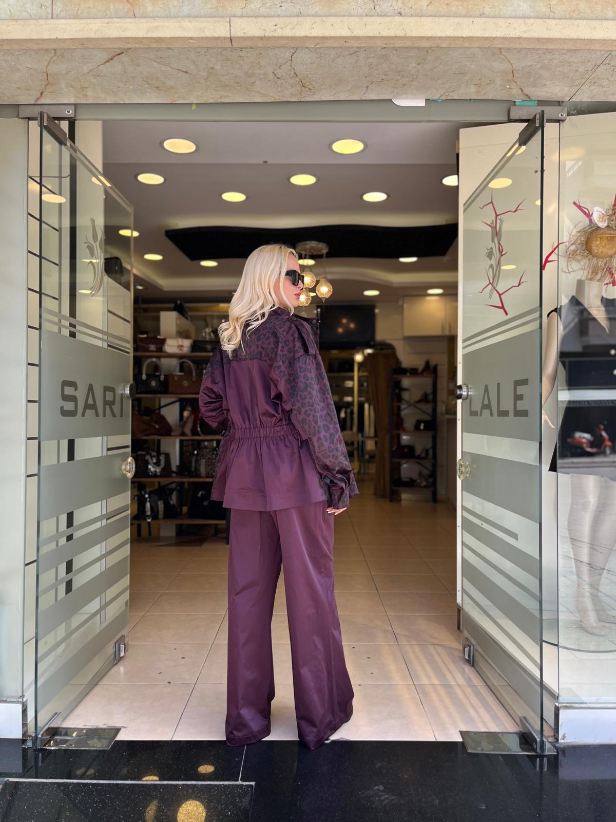 PARAŞÜT KUMAŞ FERMUAR DETAYLI PANTOLON