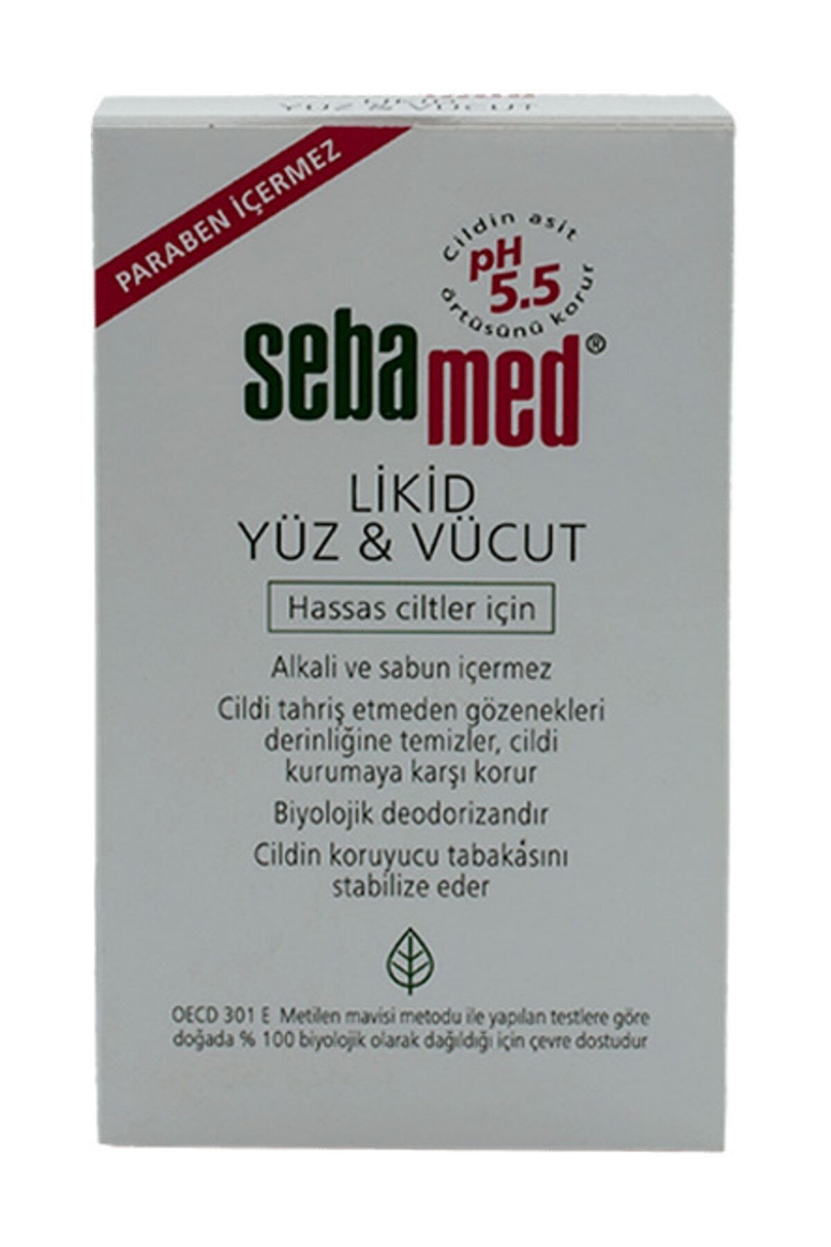 Sebamed Yüz& Vücut 200 Ml Likid*12