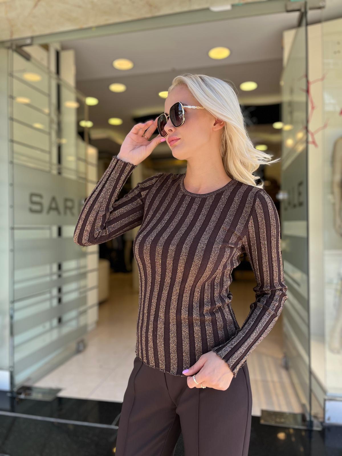 SİMLİ İP ŞERİTLİ TRİKO