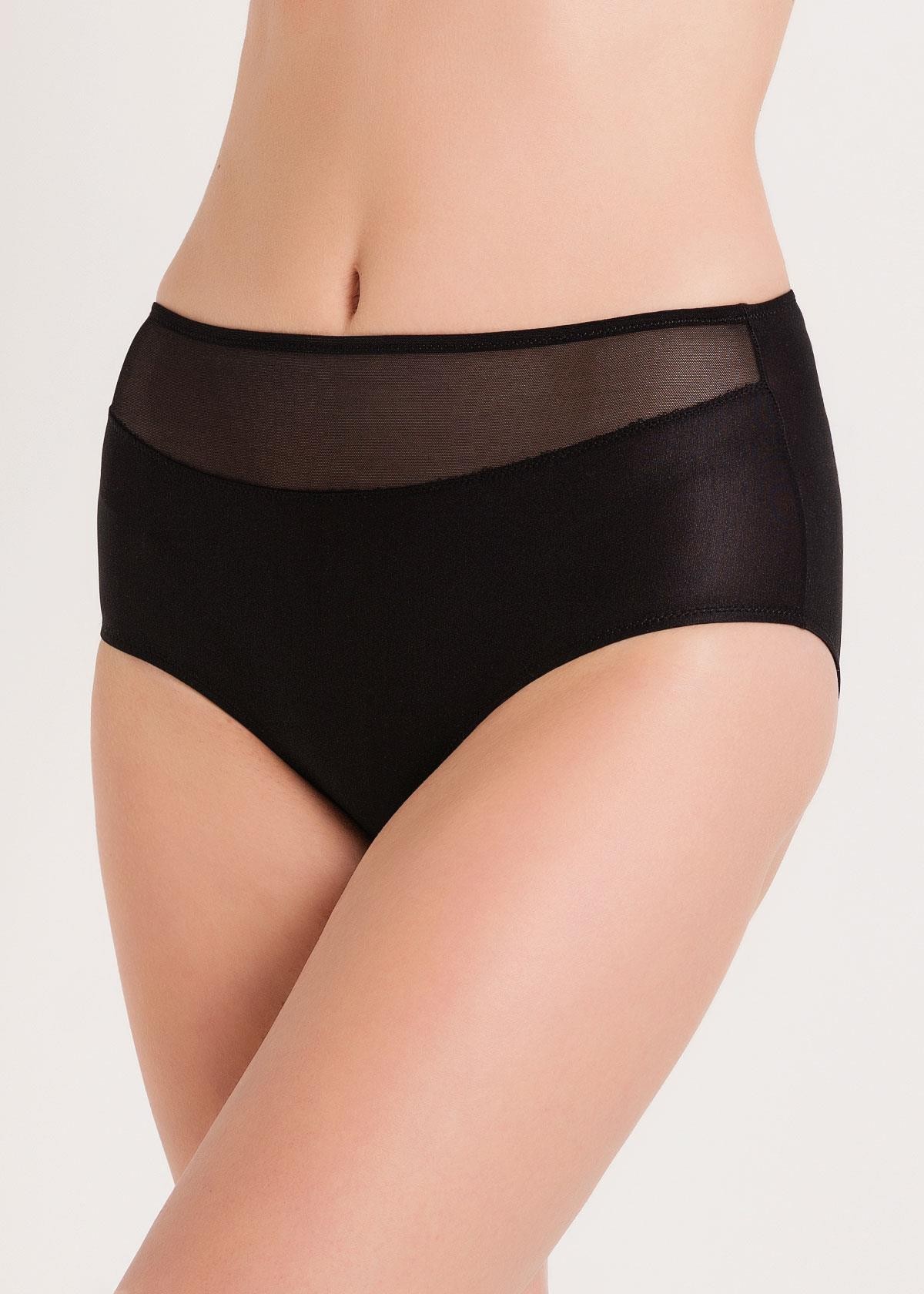GENİŞ KENARLI Y.BELTÜLLÜ SLIP KÜLOT