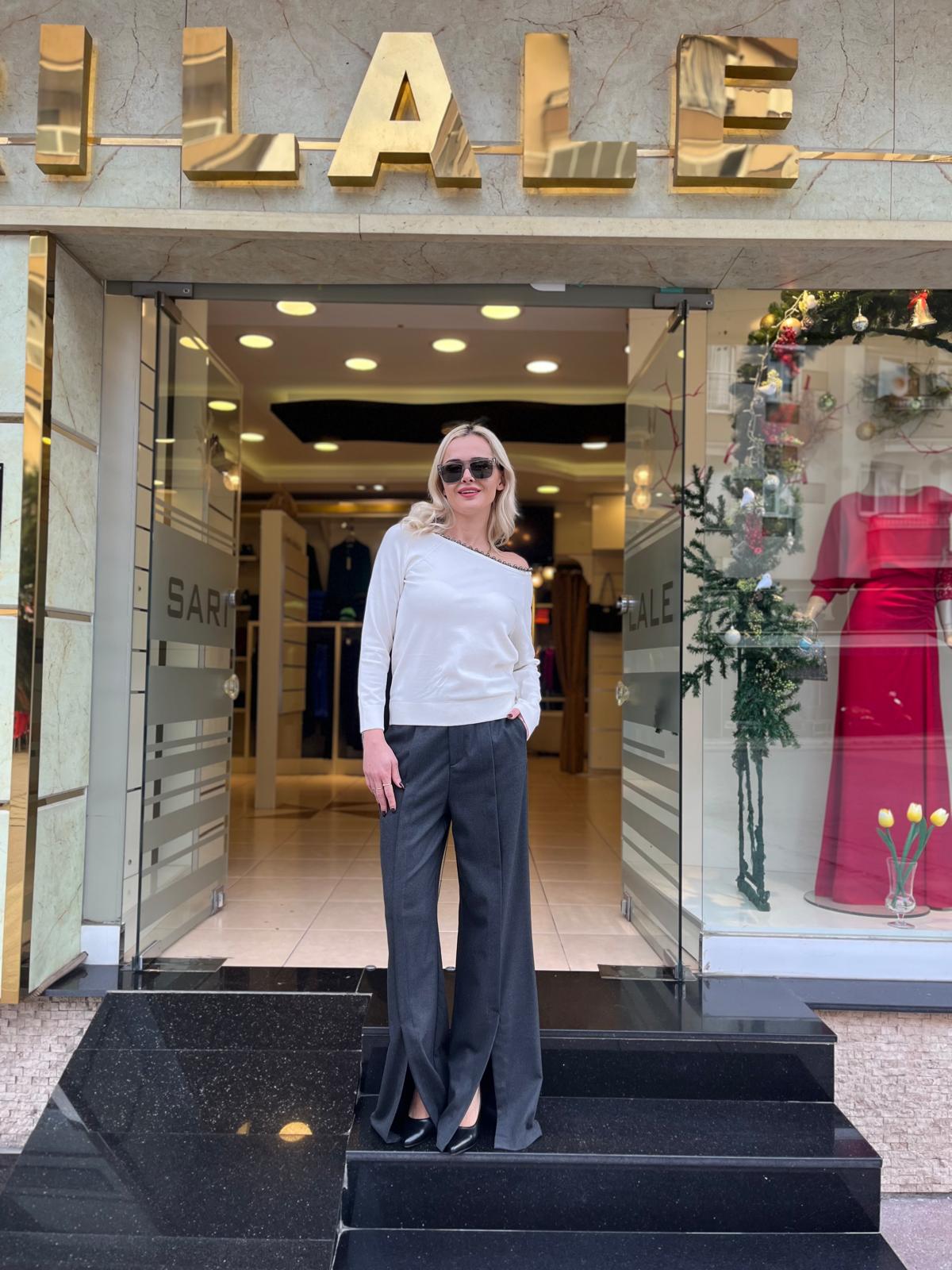 YIRTMAÇ DETAYLI PANTOLON