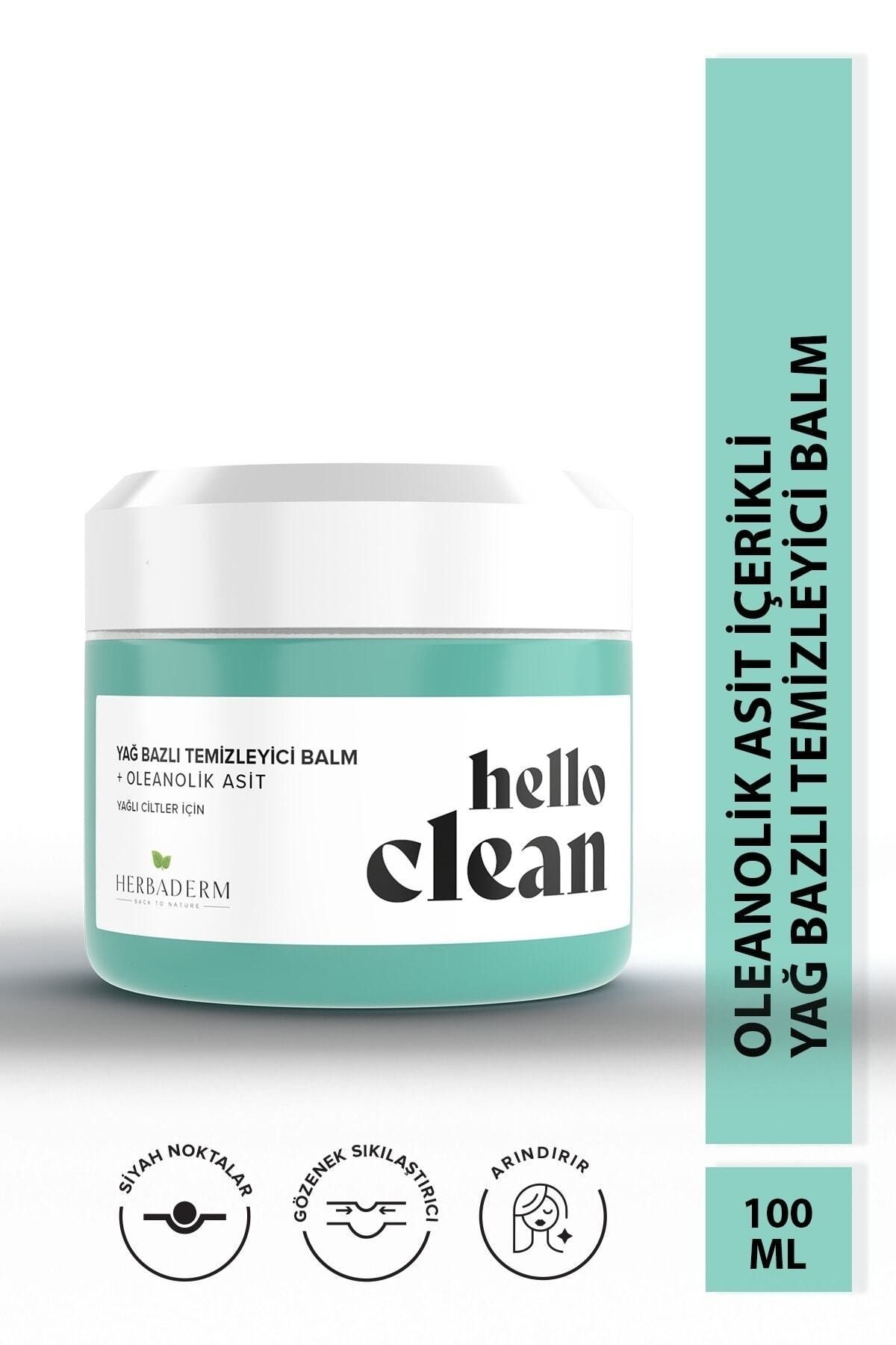 HERBADERM HELLO CLEAN YAG BAZLI TEM. GOZENEK KARS.
