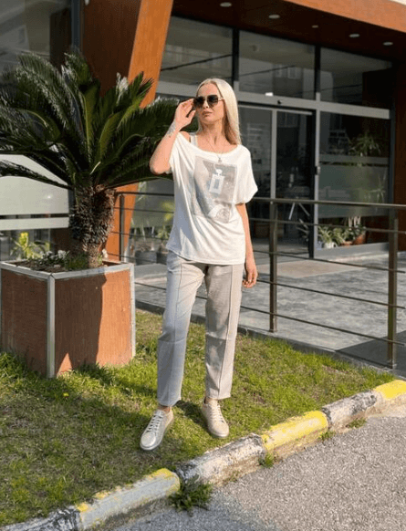NERVURLU YANDAN CEPLI PANTOLON