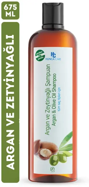 Hunca Care Sampuan 675 Ml Zeytin&Argan*12