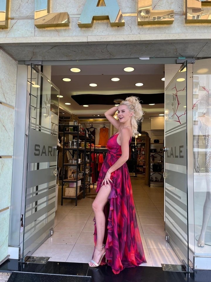 ELBİSE EMPIRME KATKAT Evafashion