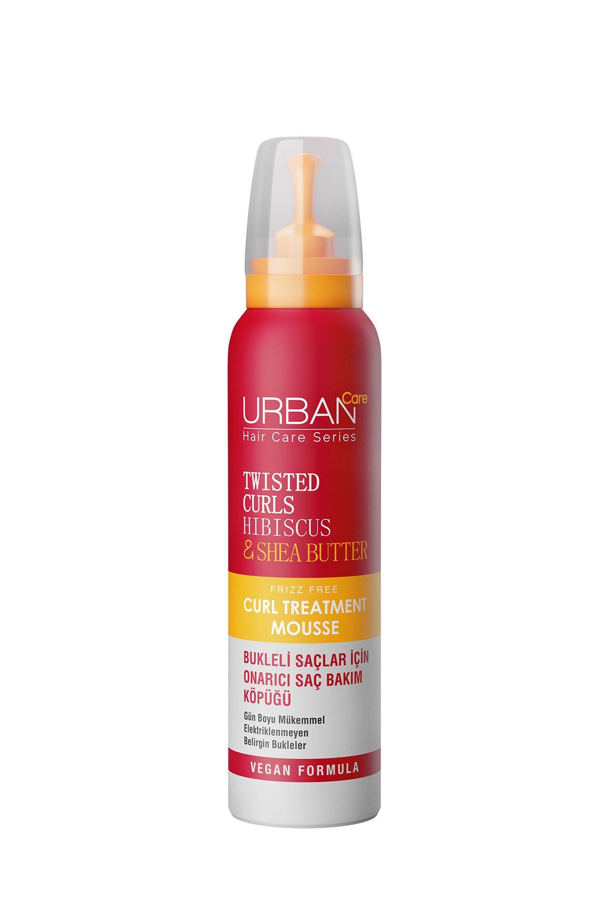 Urban Care Shake N Repair 7/24 Bakim Köpük 150 Ml Twisted Curl Hibiscus ve She Butter*24