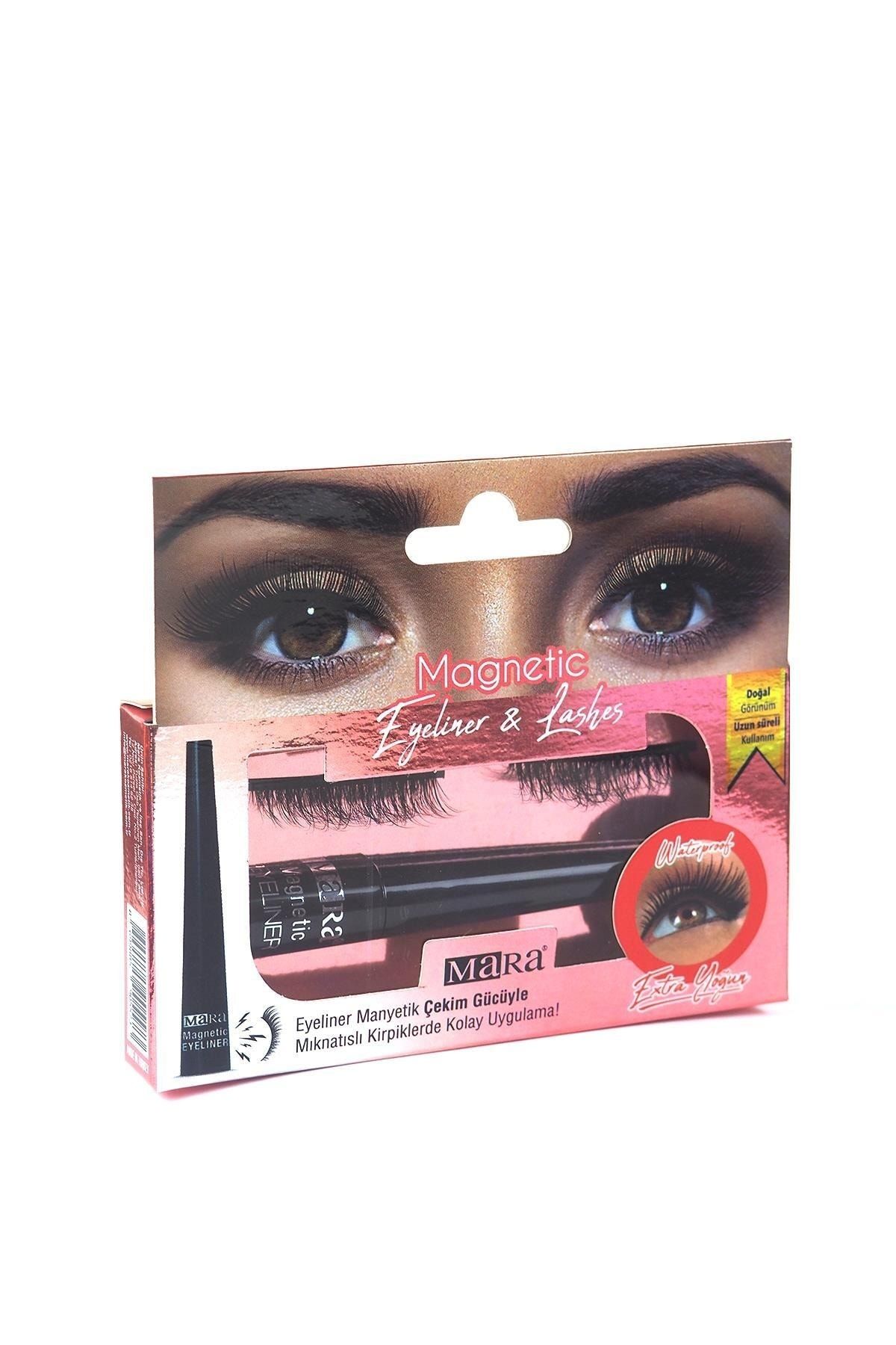 MARA MIKNATISLI EYELINER& KIRPIK EXTRA YOGUN MAGNETİC EYELASHES&EYELINER EXTRA INTENSE